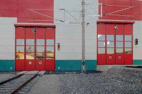 Industrietore Falttore ST602F für Bahn und öffentlichen Bereich